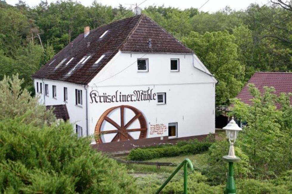 Die Krüseliner Mühle liegt am Zulauf des Krüseliner Baches